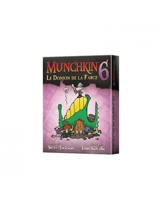 Munchkin 6 le donjon de la farce En Couleur VF JEU Steve Jackson Games