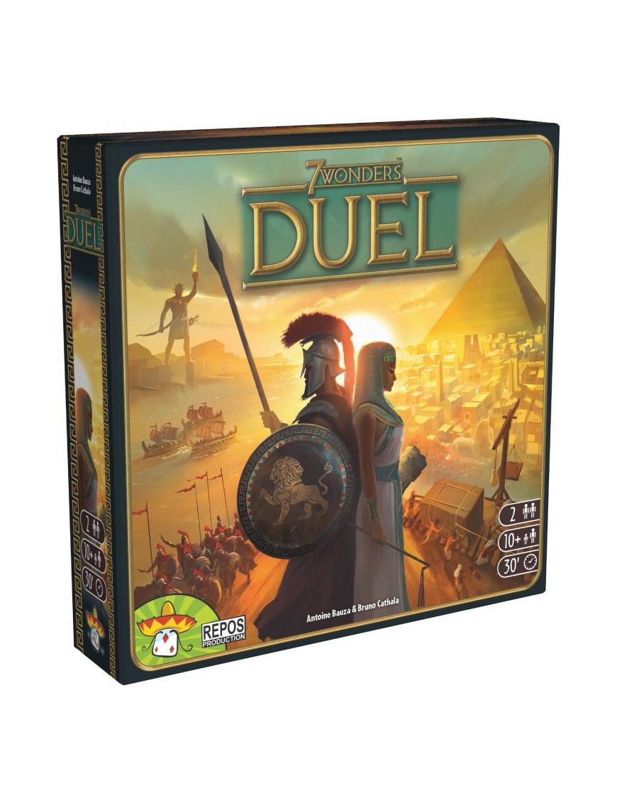 7 Wonders Duel Jeu de société FR Repos Production