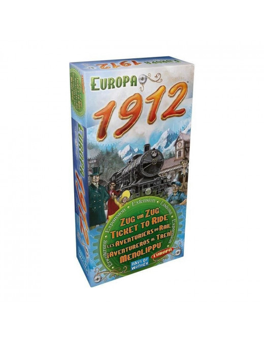Les Aventuriers du Rail Extension : europa 1912 FR Days of Wonder