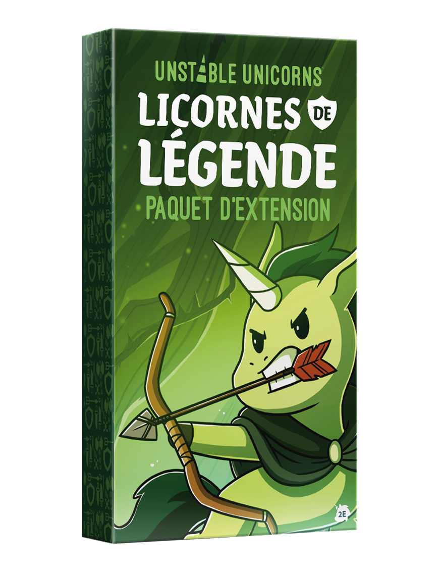 Unstable Unicorns Extension Licornes de Légende FR TeeTurtle