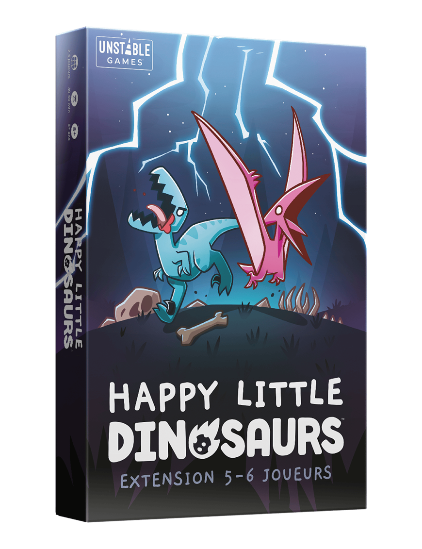 Happy Little Dinosaurs Extension 5-6 joueurs FR TeeTurtle