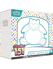 Pokemon 151 Scarlet & violet Elite trainer Box Ronflex/Snorlax En Anglais