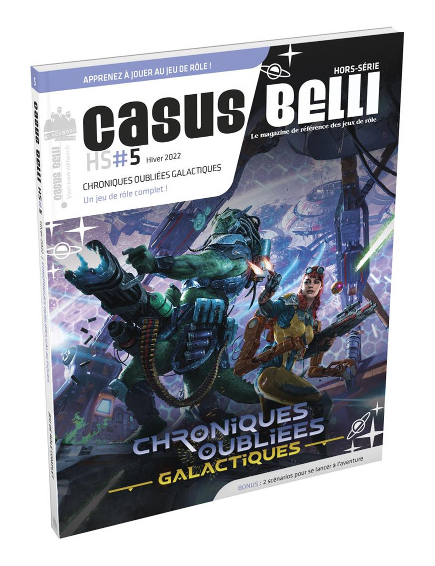 Casus Belli HS 5 : Règles Chroniques Oubliées Galactique FR Black Book Editions