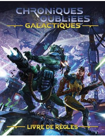 Chroniques Oubliées Galactiques Livre de Règles Deluxe FR Black Book Editions