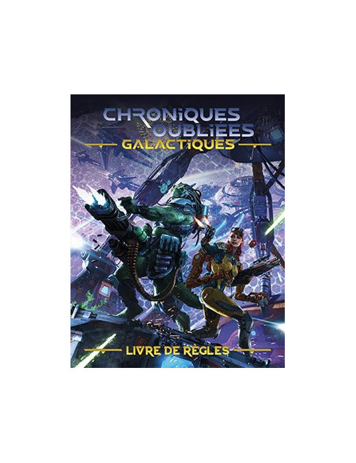 Chroniques Oubliées Galactiques Livre de Règles Deluxe FR Black Book Editions