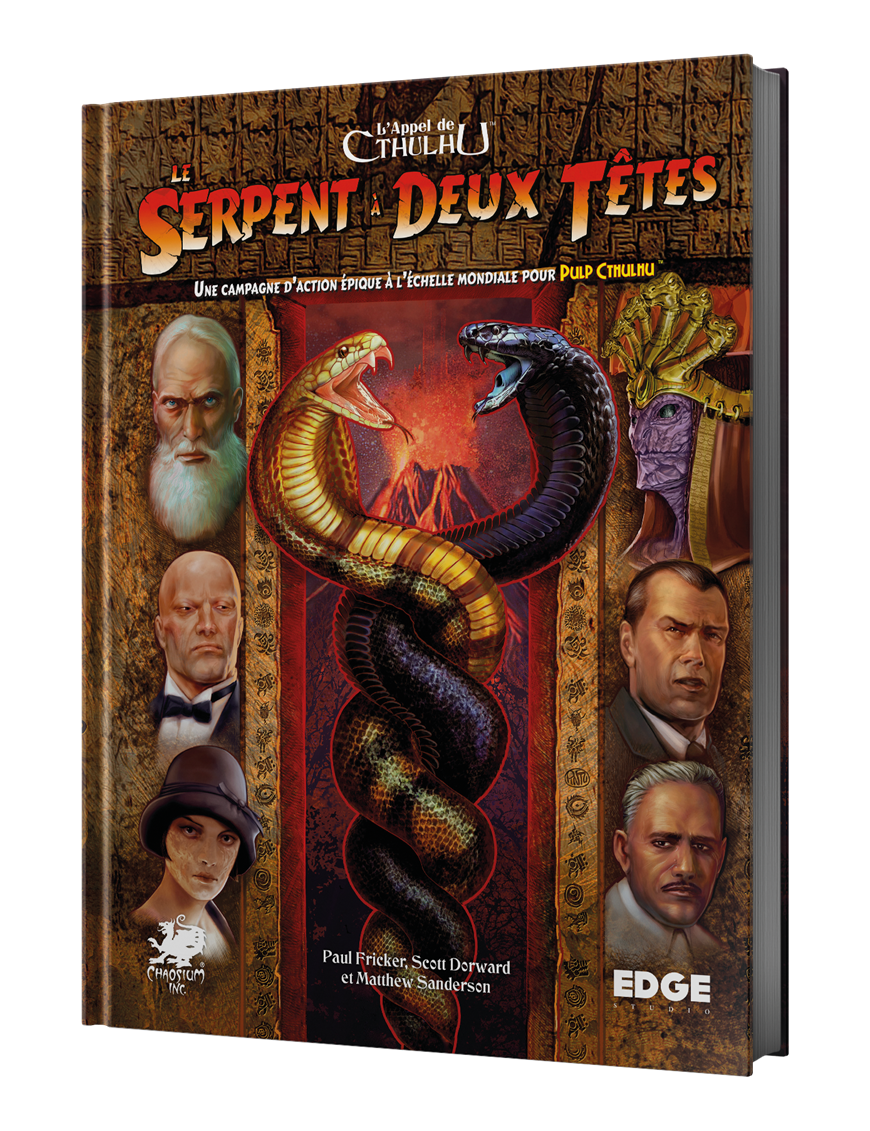 L'Appel de Cthulhu : Le Serpent à Deux Tetes FR  Edge