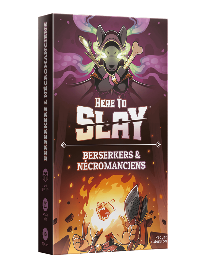 Here To Slay Extension Berserkers et Nécromanciens FR TeeTurtle