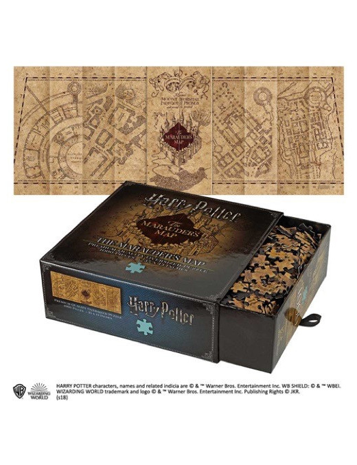 Puzzle Harry Potter la carte du maraudeur 1000 piece FR