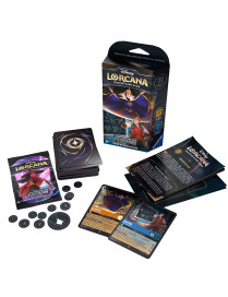 Lorcana Disney L'Ascension des Floodborn Deck de démarrage La Reine et Gaston FR Ravensburger