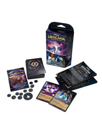 Lorcana Disney L'Ascension des Floodborn Deck de démarrage Merlin et Tiana FR Ravensburger