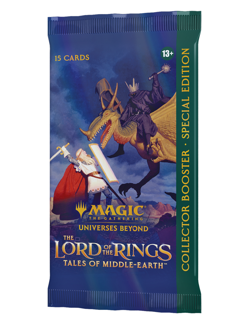Magic Le Seigneur des Anneaux : chroniques de la Terre du Milieu Booster Collector Special edition ANGLAIS SDA MTG