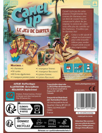 Camel Up : Le jeu de cartes Fr plan b Games