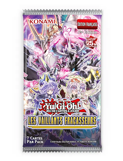 YuGiOh Booster Les Vaillants Fracasseurs FR Konami