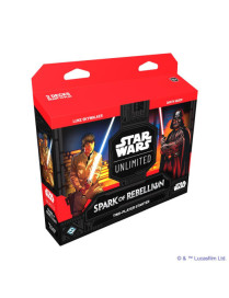 Star Wars Unlimited Etincelle de Rebellion Kit Démarrage 2 Joueurs FR