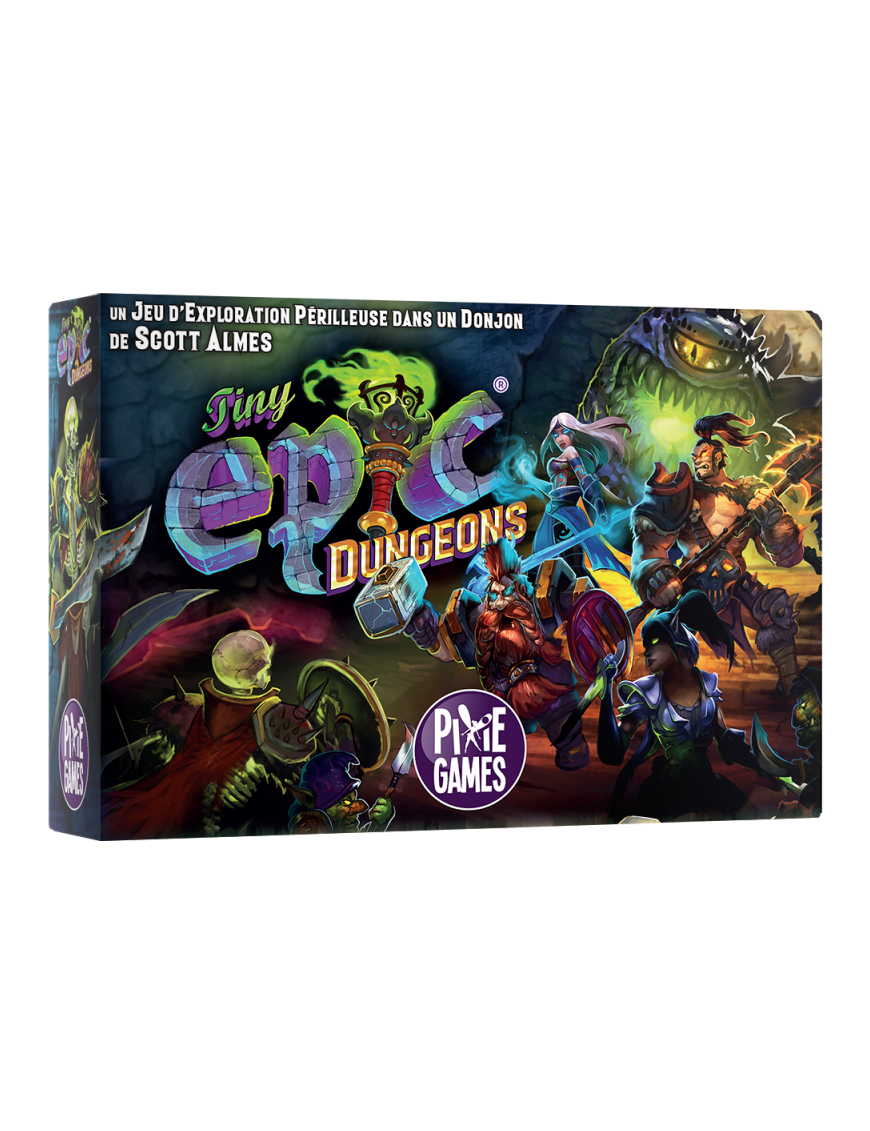 Tiny Epic Dungeons FR Pixie Games