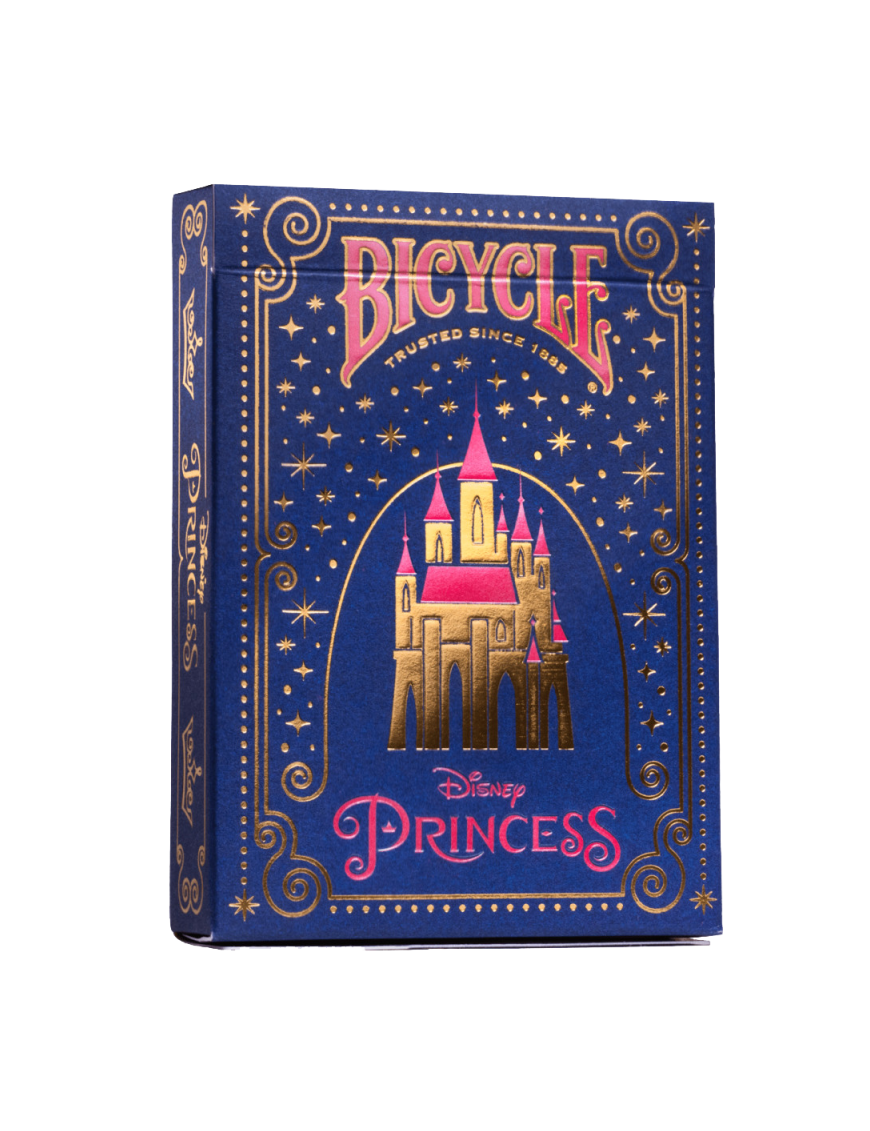 Bicycle Playing cards Disney Princesses Bleu ou Rose Classic x 54 cartes