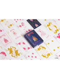 Bicycle Playing cards Disney Princesses Bleu ou Rose Classic x 54 cartes