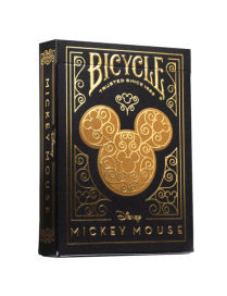 Bicycle Playing cards Disney Mickey Black & Gold Classic x 54 cartes