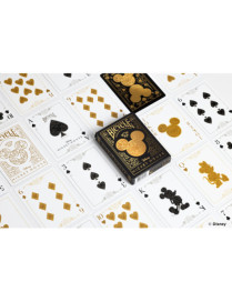 Bicycle Playing cards Disney Mickey Black & Gold Classic x 54 cartes