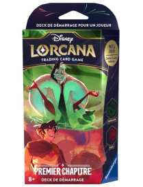 Lorcana Disney Deck de démarrage REPRINT Premier Chapitre Cruella et Aladdin FR Ravensburger