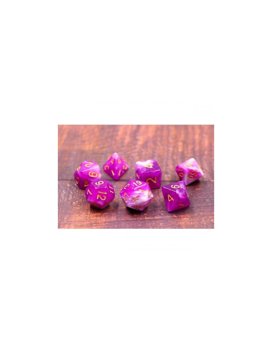 Set de 7 dés Berrycrem