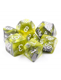 Set de 7 dés Green Flow