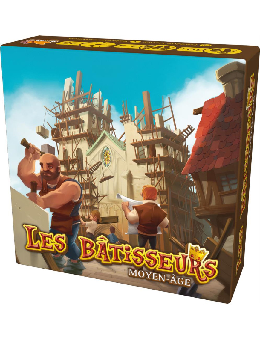 Les Batisseurs Moyen-Age Jeu VF Bombyx