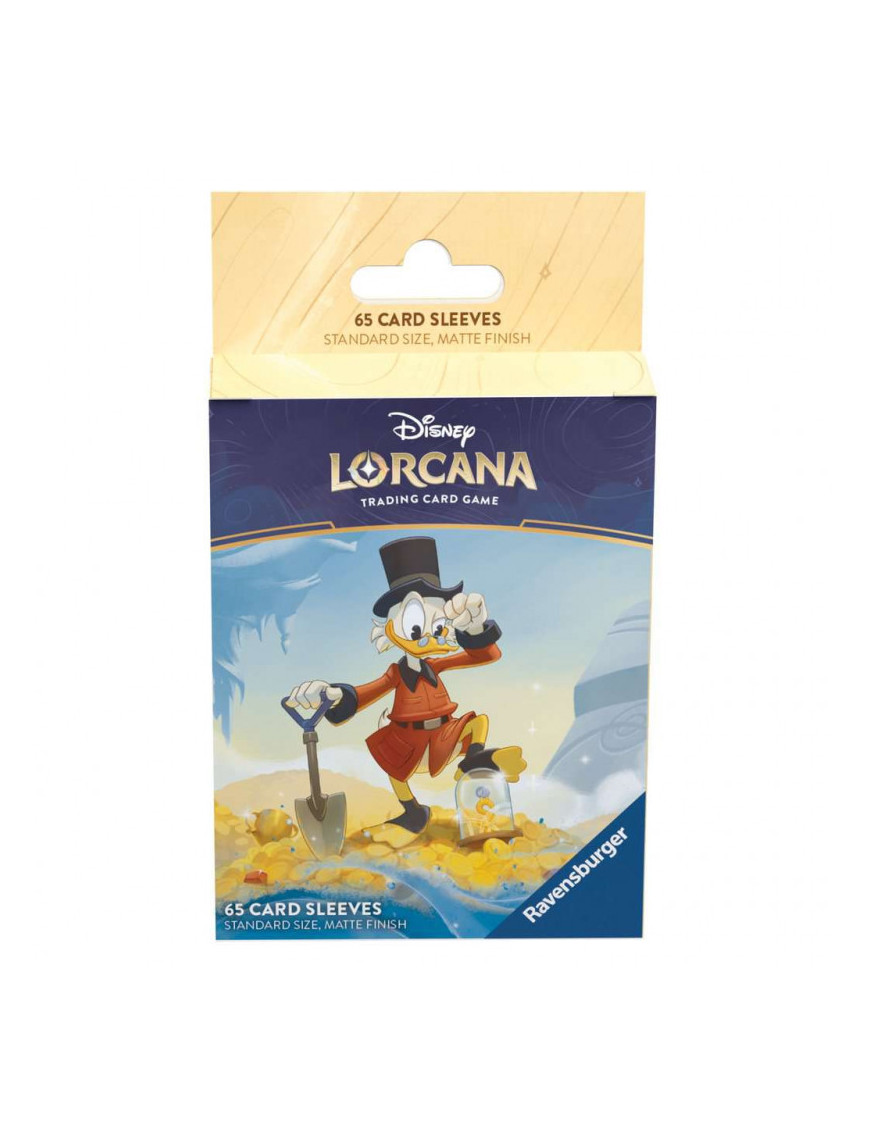 Lorcana Disney 65 Sleeves Picsou Les Terres D'encres 63x88 FR Ravensburger