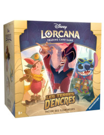 Lorcana Disney Les terres d'encres Coffret Trésor des Illumineurs Trove Pack chapitre trois FR Ravensburger