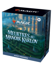 Magic Meurtres au manoir Karlov Pack D'avant premiere kit FR MTG