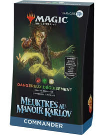 Magic Meurtres au manoir Karlov Deck Commander Dangereux Deguisement FR MTG