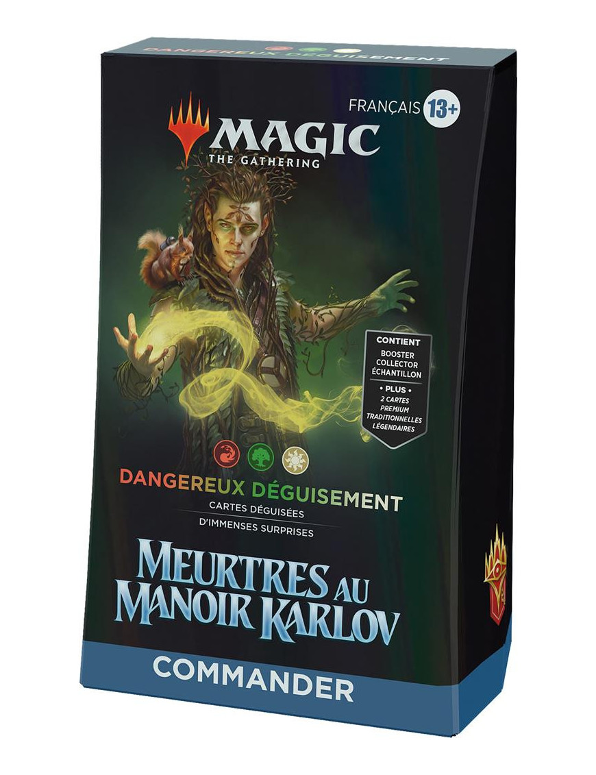 Magic Meurtres au manoir Karlov Deck Commander Dangereux Deguisement FR MTG