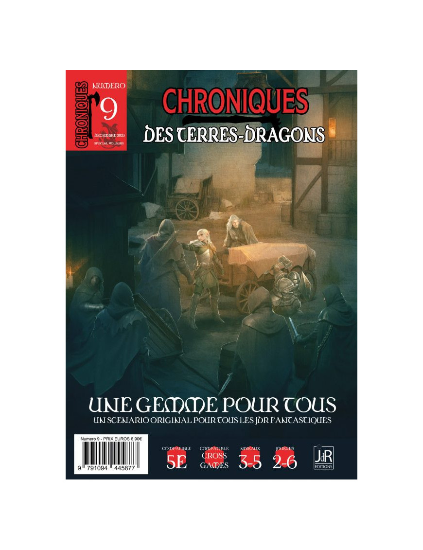 Chroniques des Terres Dragons 9 Une Gemme Pour Tous  FR JDR Editions