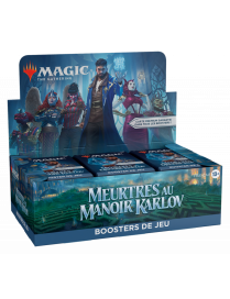 Magic Meurtres au manoir Karlov Boite de 36 Boosters de Jeu FR MTG