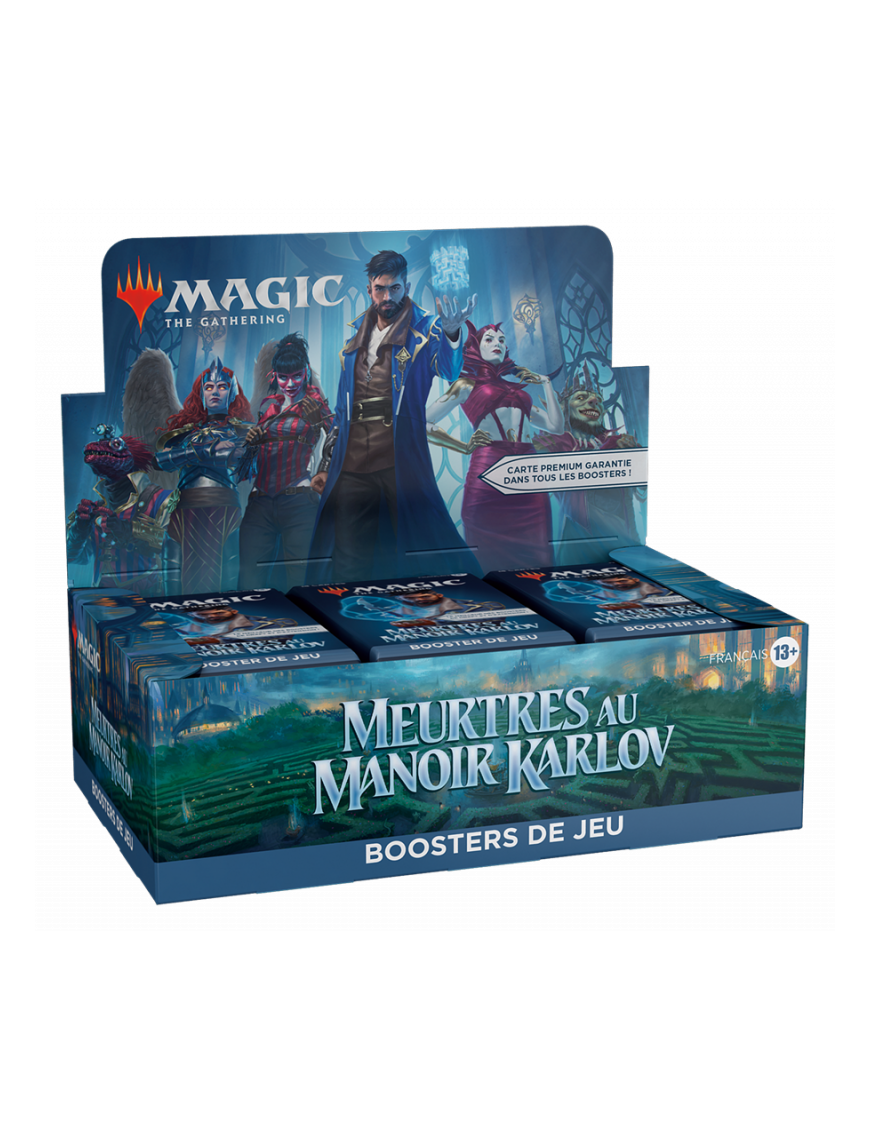 Magic Meurtres au manoir Karlov Boite de 36 Boosters de Jeu FR MTG