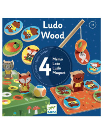 Ludo Wood 4 Jeux FR Djeco