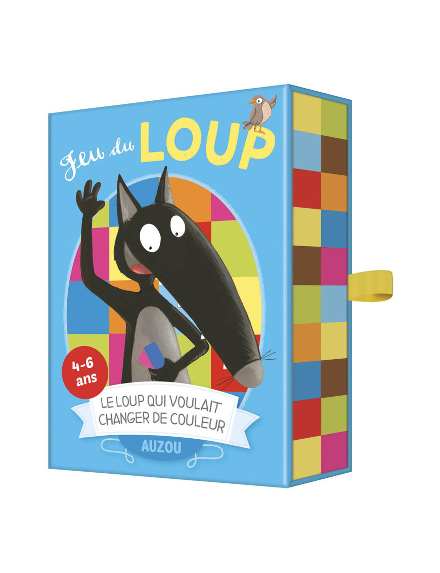 Le jeu de cartes du loup qui voulait changer de couleur FR Auzou