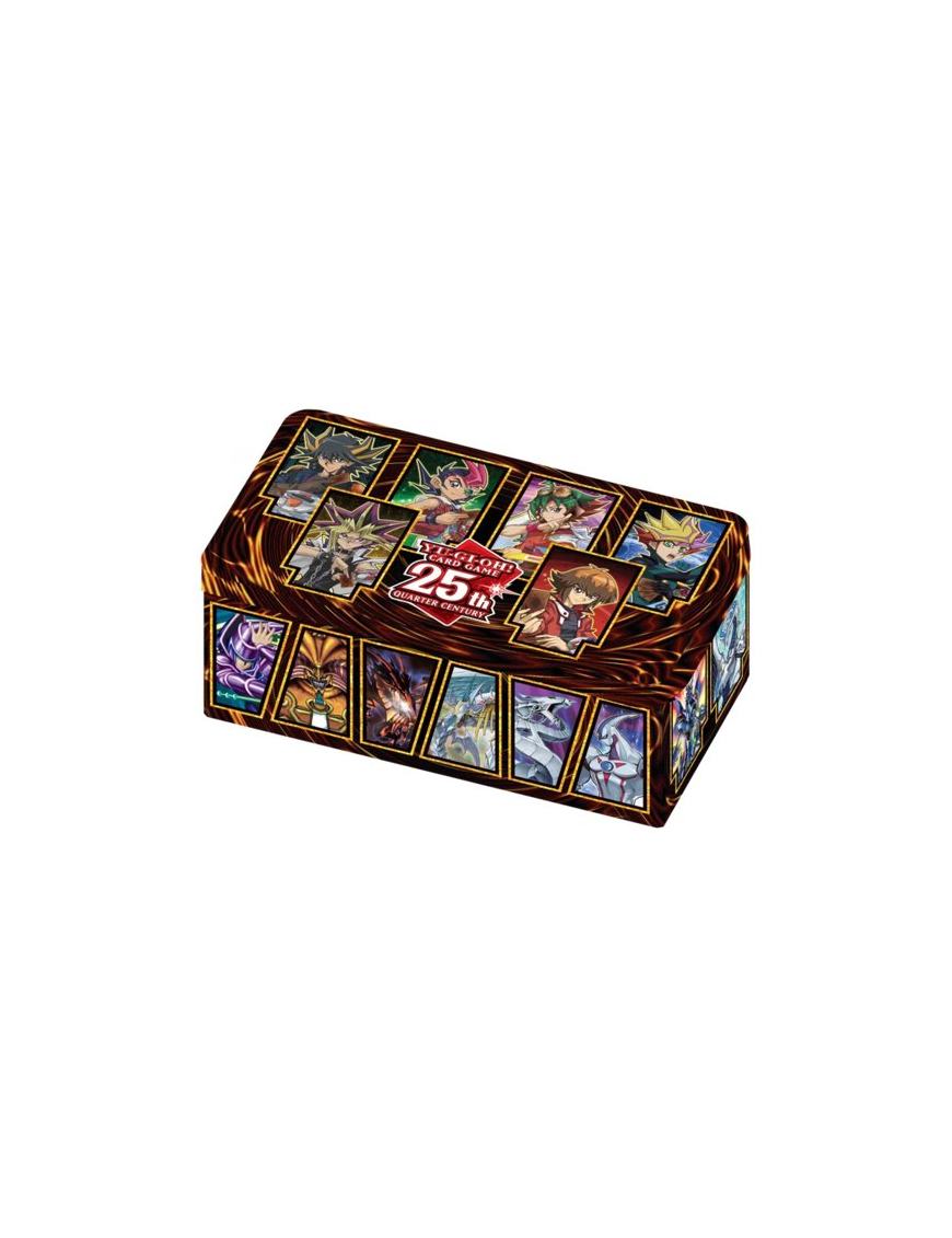 Yugioh Coffret Mega Tin 25th Anniversary Dueling Heroes FR Konami