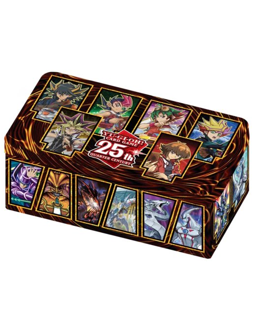 Yugioh Coffret Mega Tin 25th Anniversary Dueling Heroes FR Konami