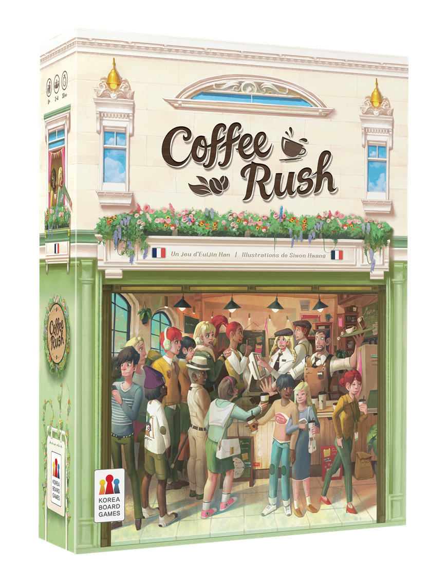 Coffee Rush FR Korea Board Games