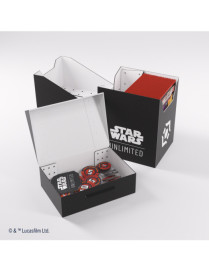 Star Wars Unlimited Deck Box Black/White FR Gamegenic