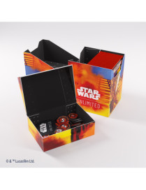 Star Wars Unlimited Deck Box Luke/Vador FR Gamegenic