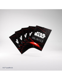 Star Wars Unlimited Sleeves Space Red FR Gamegenic