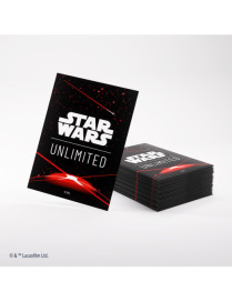 Star Wars Unlimited Sleeves Space Red FR Gamegenic