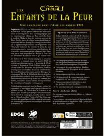 L'Appel de Cthulhu : Les Enfants de la Peur FR  Edge