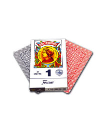 Fournier Cartes Espagnoles Rouge ou bleu x 40 cartes