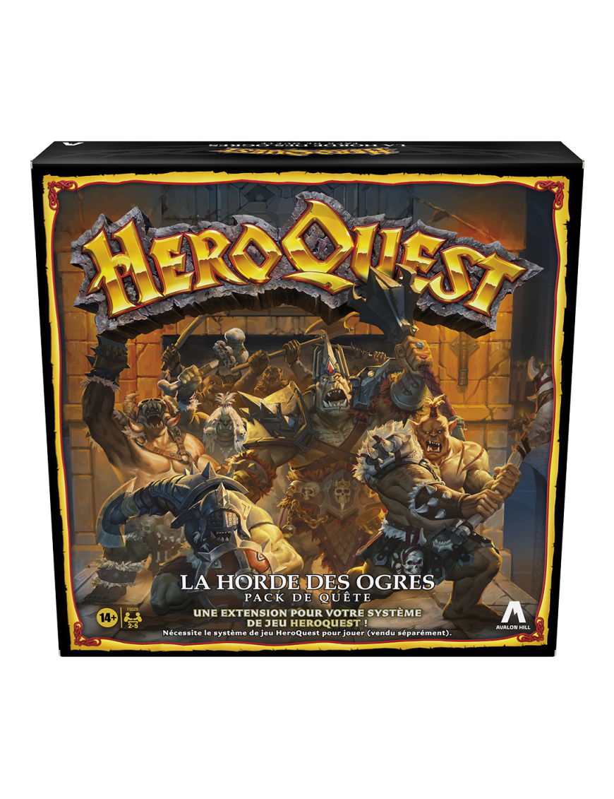 HeroQuest Extension La Horde des Ogres FR Avalon Hill Hasbro