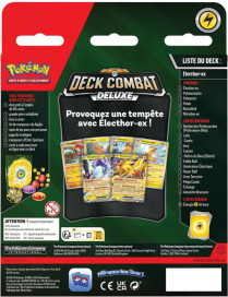 Pokemon Deck Combat Deluxe Electhor FR Compagny