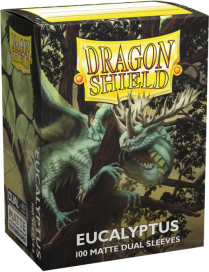 Dragon shield Dual Matte Eucalyptus taille Magic Standard x 100