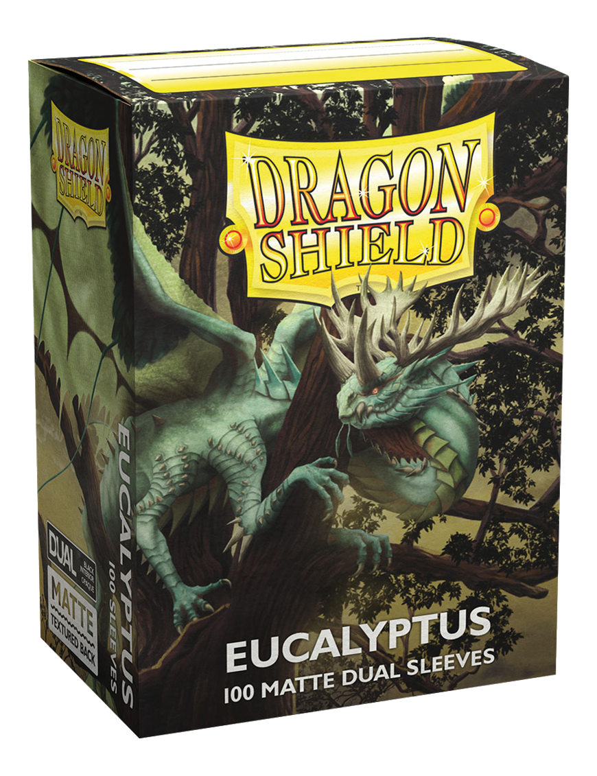 Dragon shield Dual Matte Eucalyptus taille Magic Standard x 100